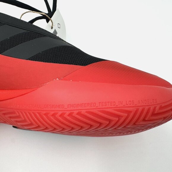 NEW adidas Subzone Basketball Sneakers Men\'s Size Black Red IH8555 main image 5